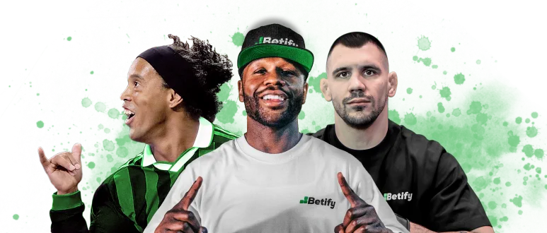 Visuel de saison Betify : un trio de personnages fantomatiques sous une lune verte